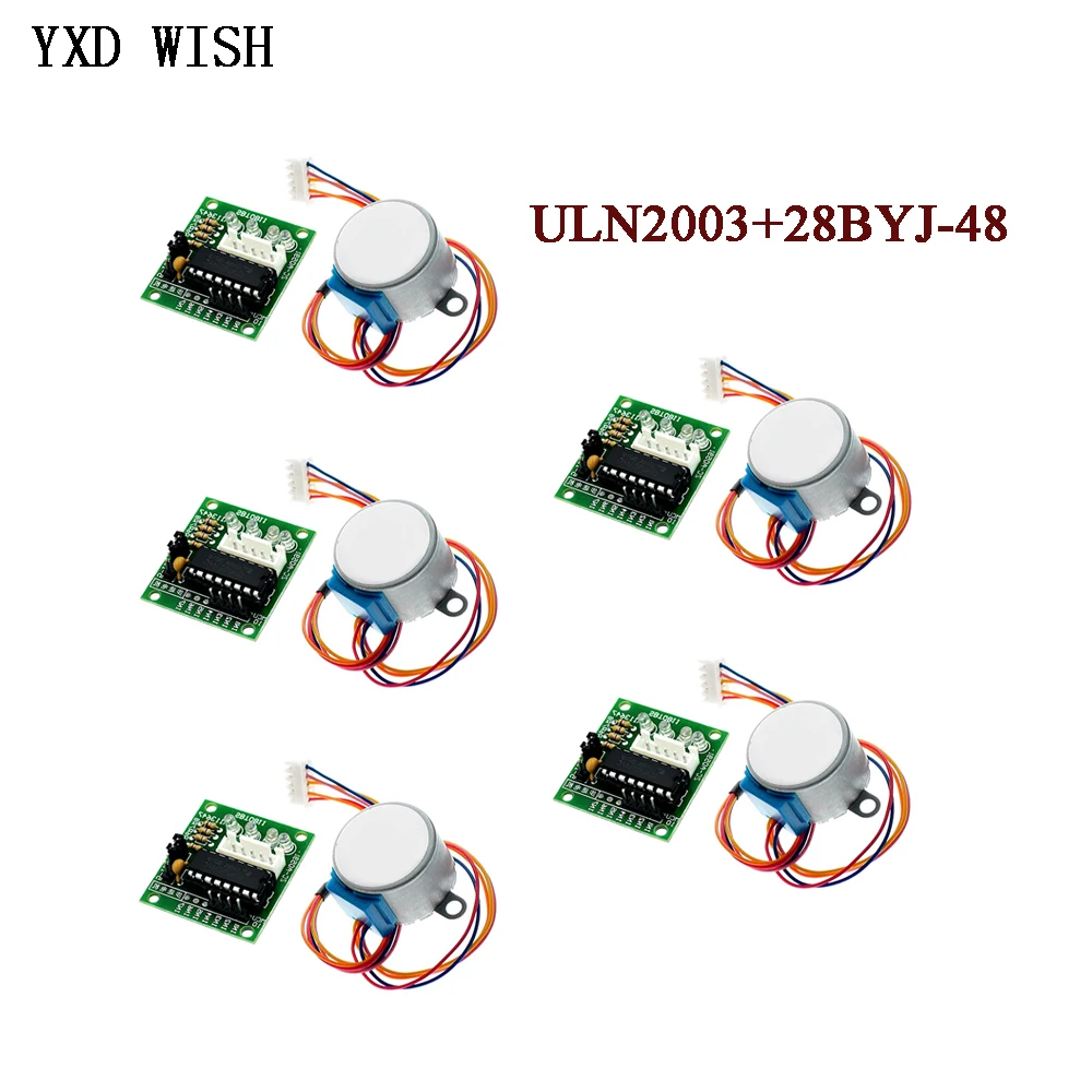 28Byj-48 - Redução Step Gear Stepper Motor, 4