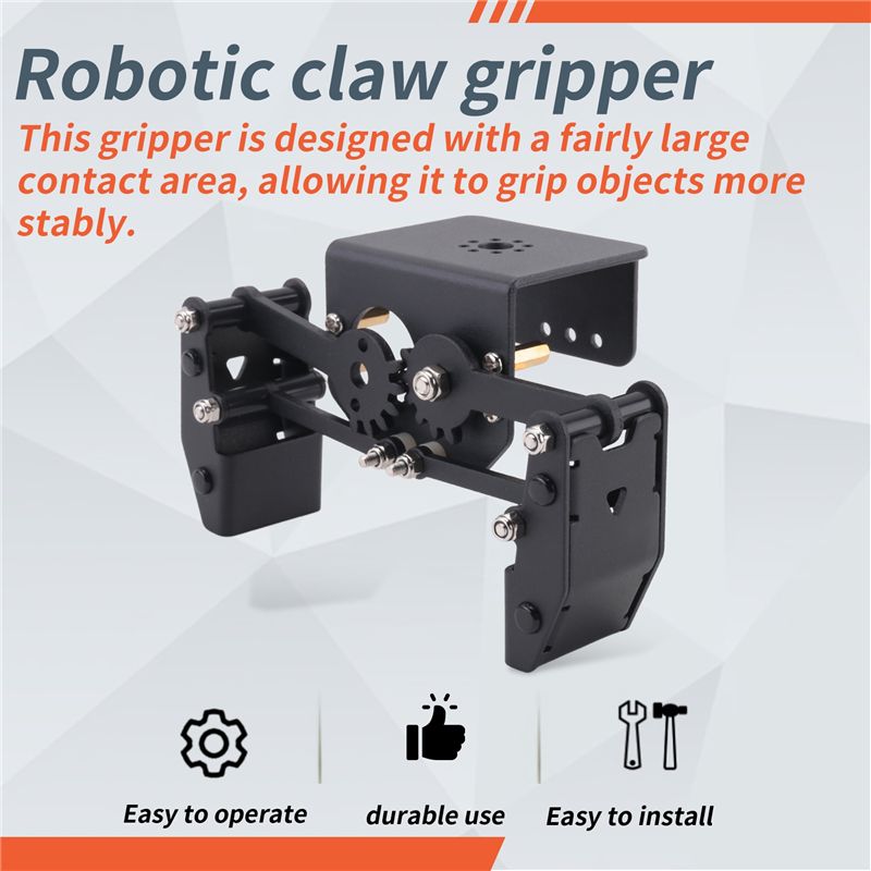 Robot Gripper Claw - Pinça Robótica Grande ABBZ-Open para Manipulador