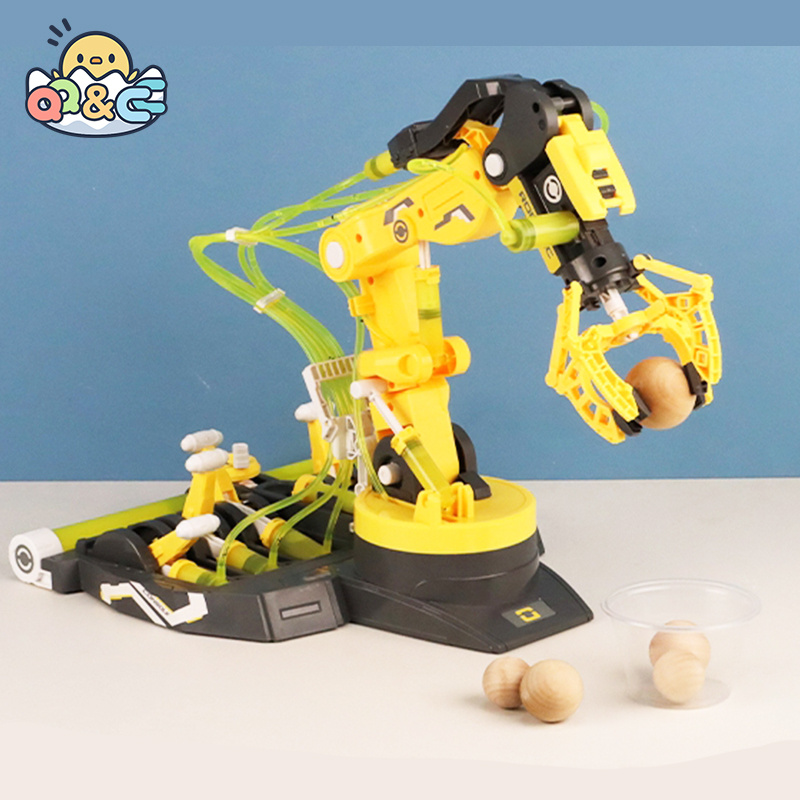 Robot Arm Metal - Diy montado braço mecânico hidráulico ciência