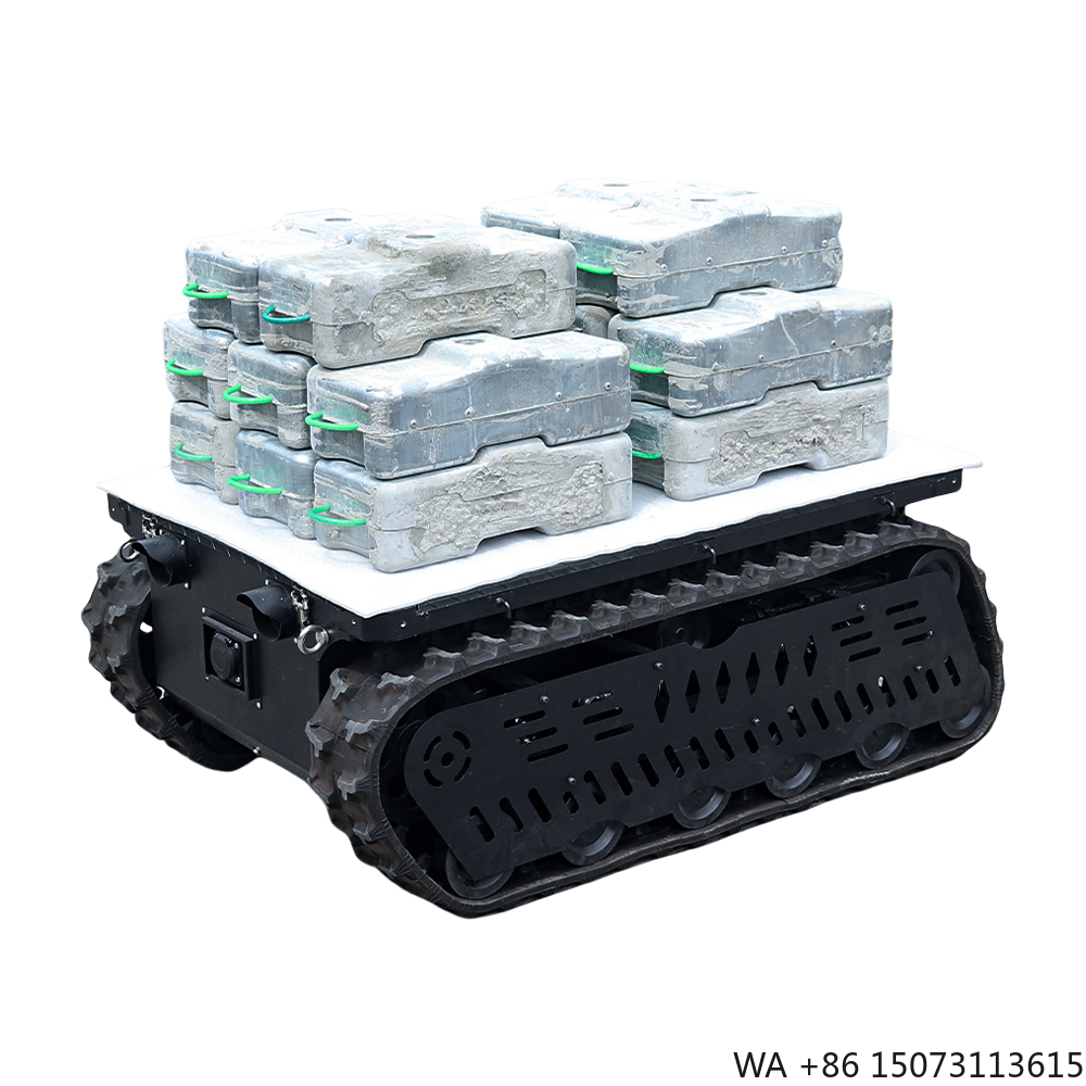Robot Track - Chassi de Robô RC Tipo Tanque