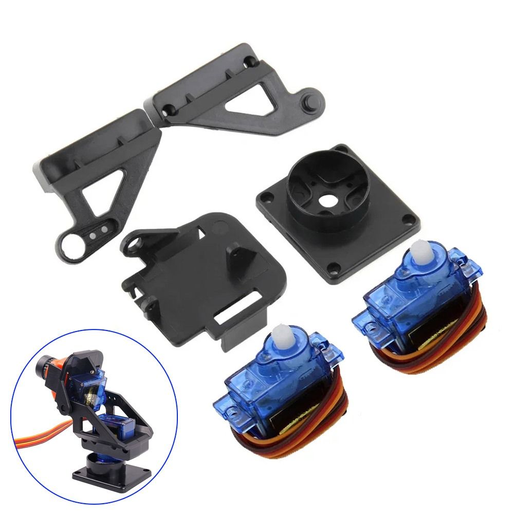 Pan Tilt Bracket - Sg90 mg90s 9g engrenagem de direção
