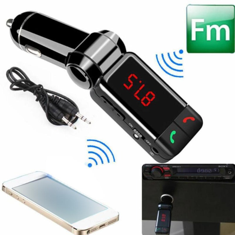 Robot Bluetooth Car - Bc06 carro bluetooth-compatível transmissor fm kit