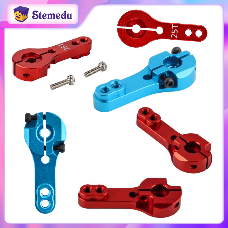 Robot Arm Metal - 1 peça/2 peças/4 peças vermelho/azul 25t