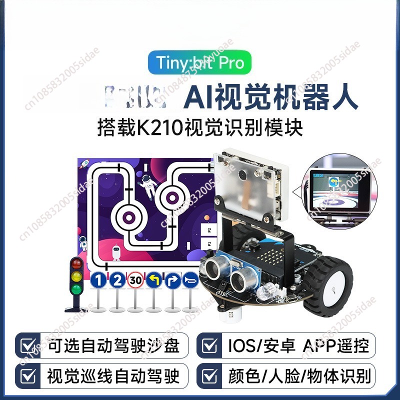 Robot Car Kit - Robô de carro inteligente AI reconhecimento