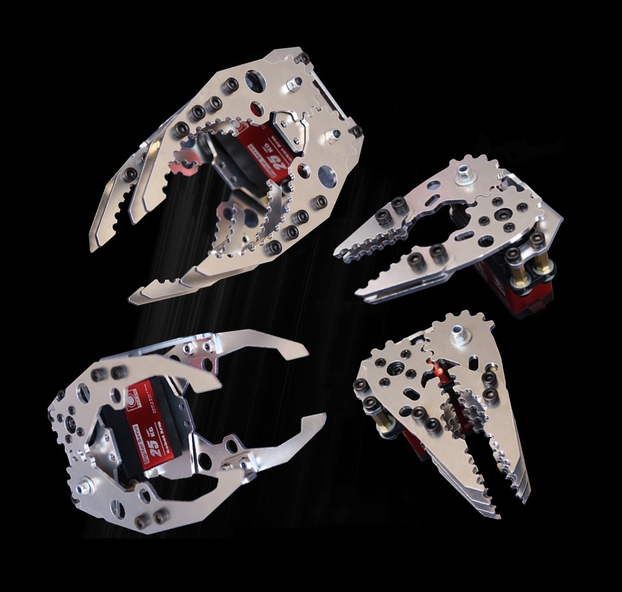 Robot Gripper Claw - Braçadeira de garra de mão mecânica