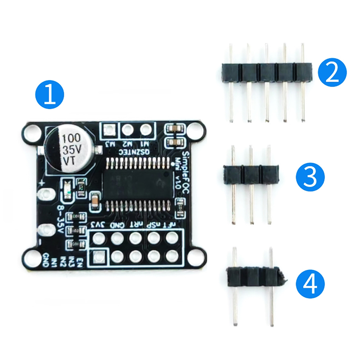 Motor Driver Module - Placa Controladora de Motor DC Sem