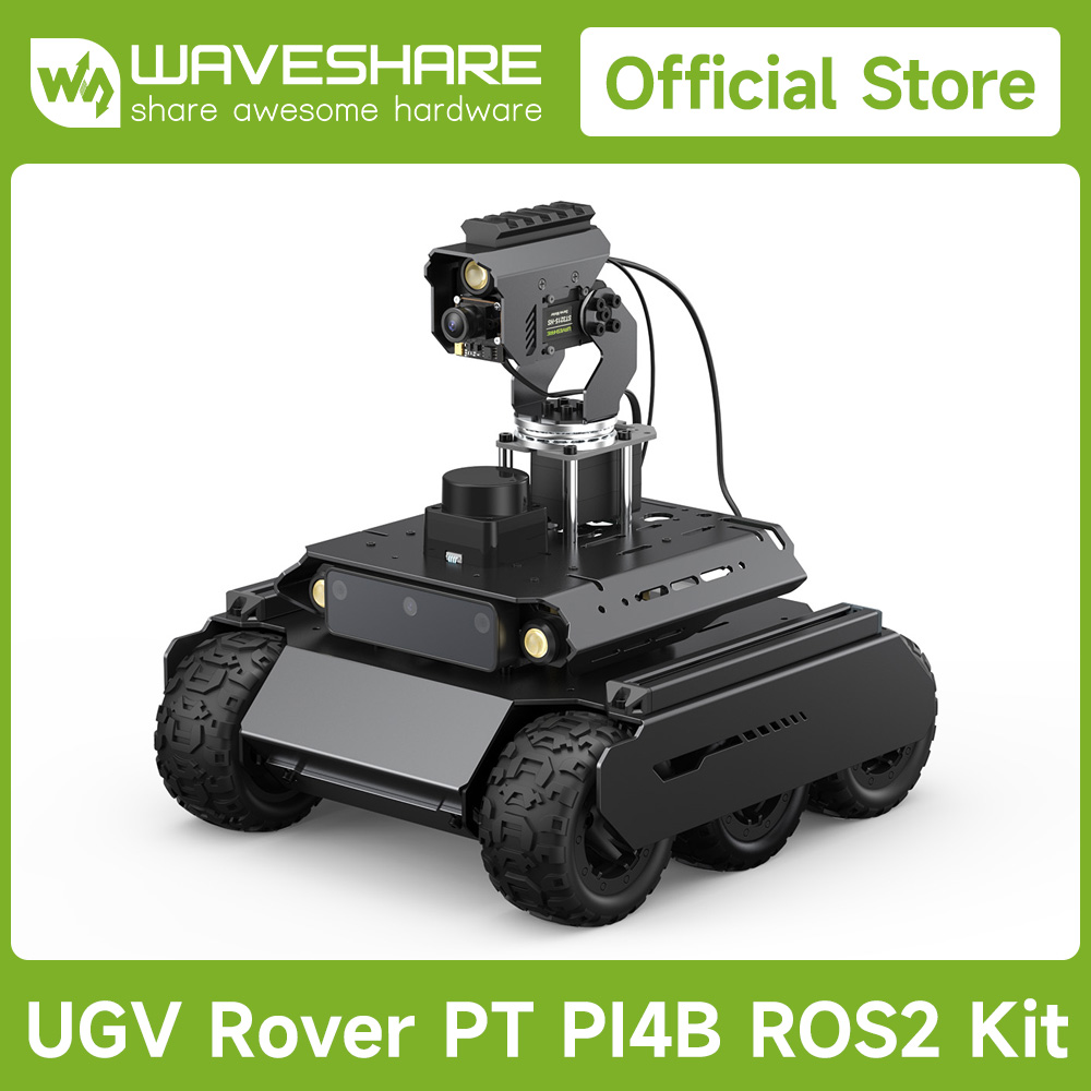 Robot Wheel - Waveshare Rover ROS 2 Robô 4WD