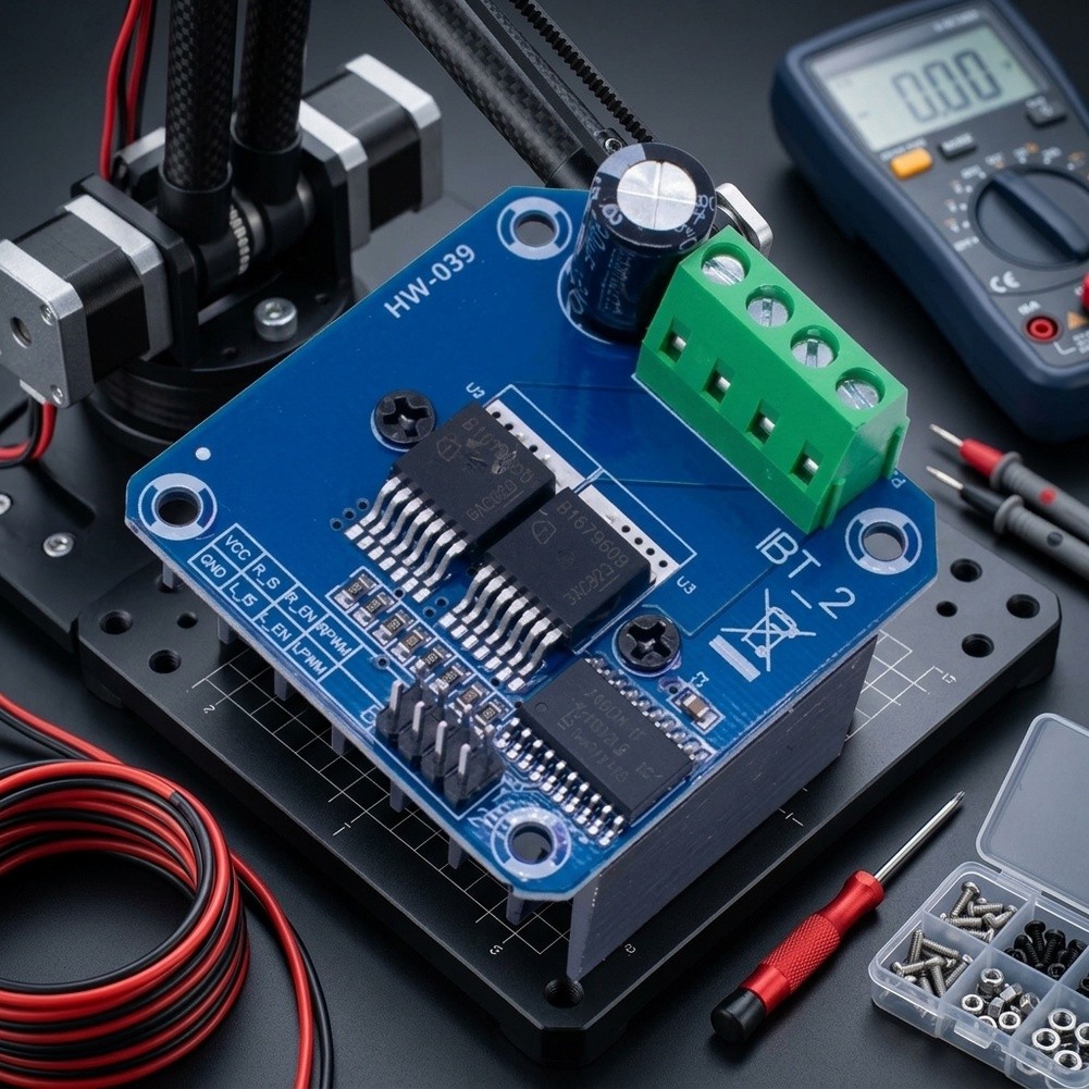 Motor Driver Module - Módulo Driver de Motor Dual H-Bridge