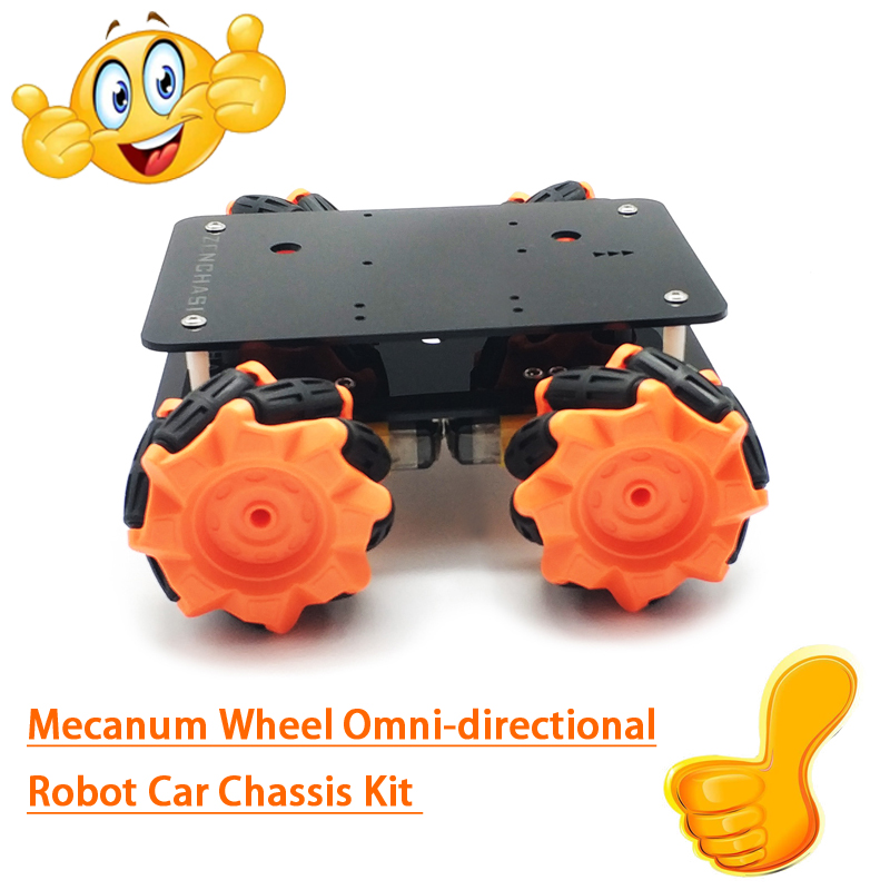 Tracked Robot Chassis - Mecanum wheel-kit para chassi de carro