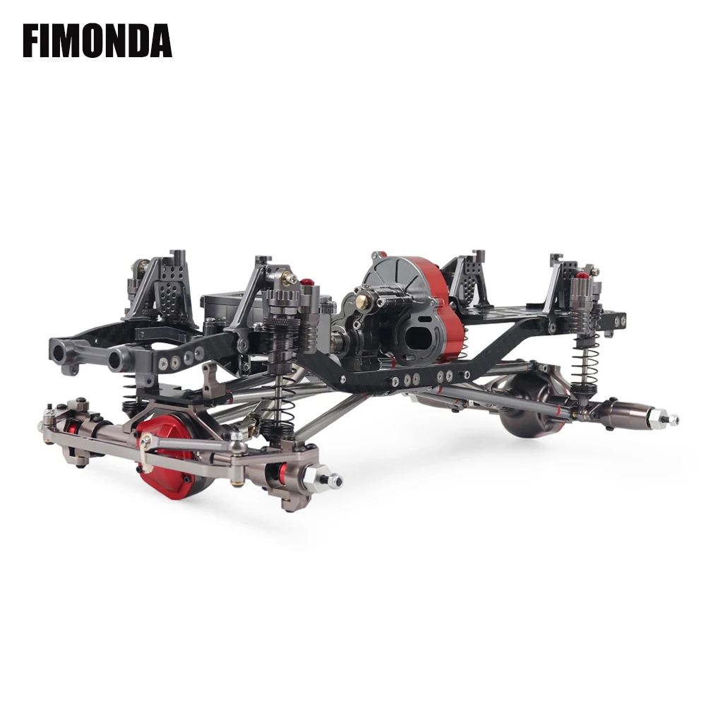 FIMONDA-RC Crawler Metal Chass - Robot Car Kit avaliação e preço