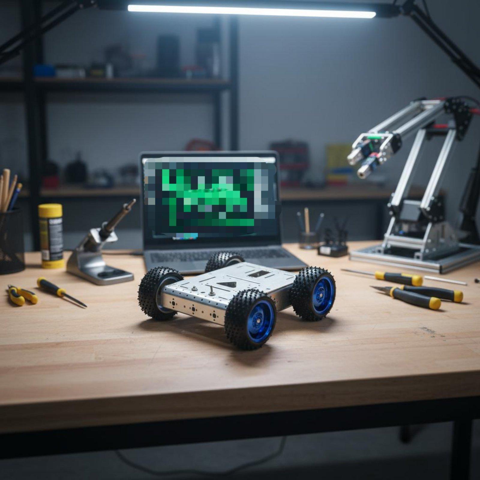 Chassi de Carro Inteligente 4W - Robot Chassis avaliação e preço