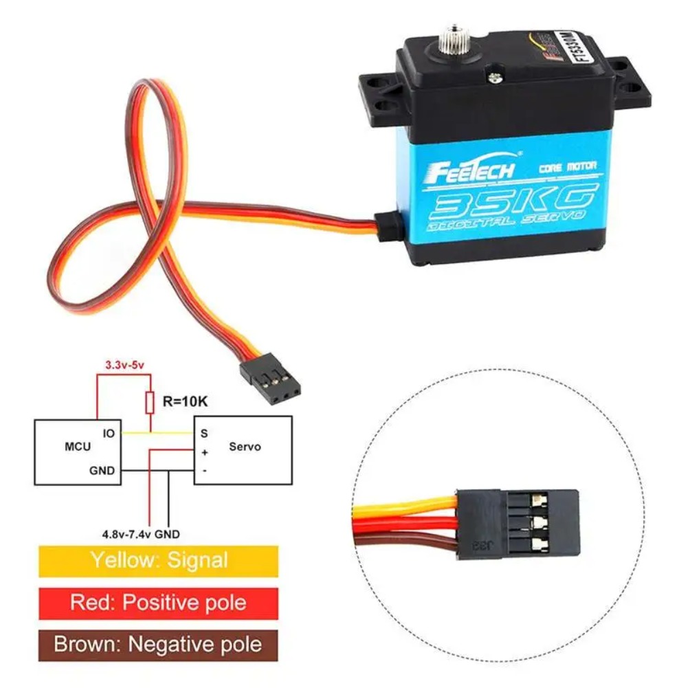 Servo Digital FEETECH FT5330M  - Robot Arm Metal avaliação e preço