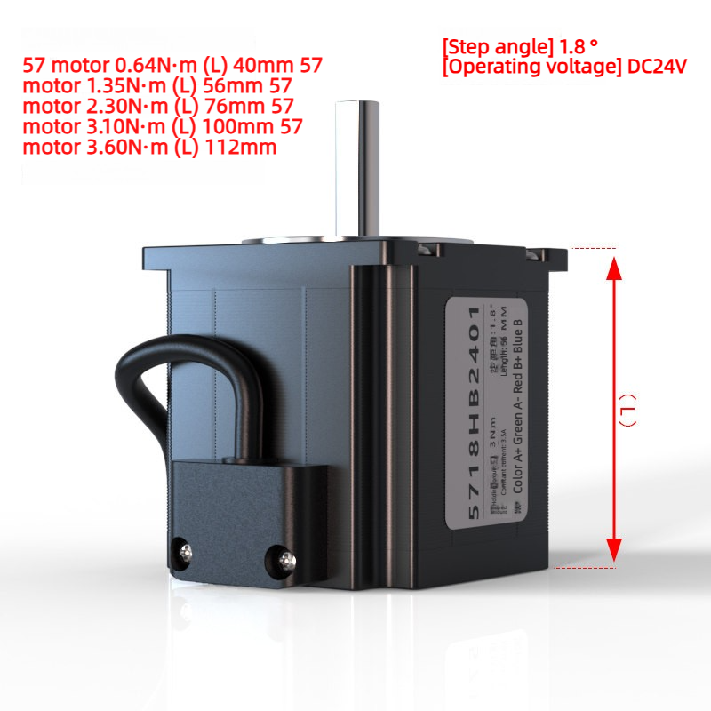 Motor de passo Nema23 57HS56 5 - Robot Arm Metal avaliação e preço