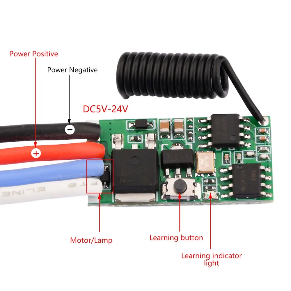 Módulo Receptor de Controle Re - Motor Driver Module avaliação e preço