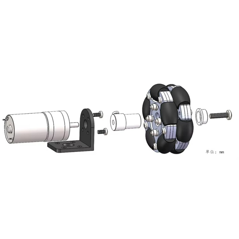 Roda Omnidirecional de Metal F - Robot Wheel avaliação e preço