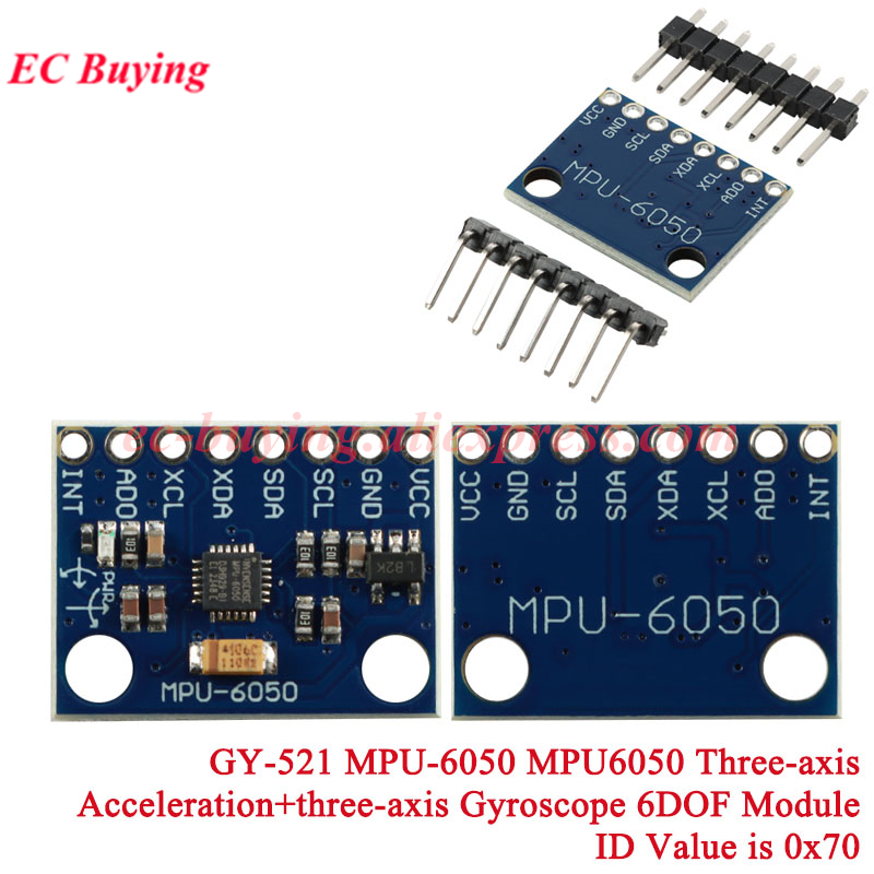 1-10 pces GY-521 MPU-6050 mpu6 - Accelerometer Mpu6050 avaliação e preço