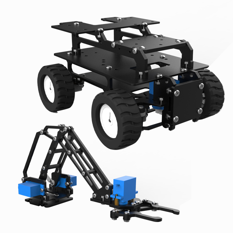 Acrílico 4wd robô carro motor  - Stm32 Robot avaliação e preço