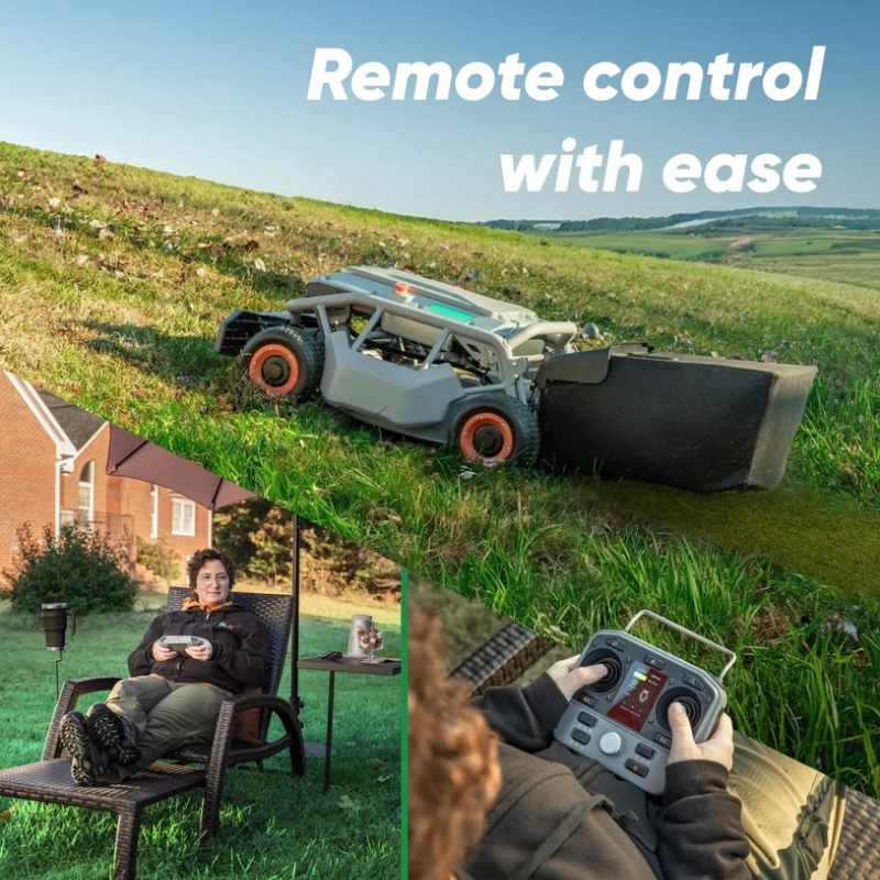 Cortador de Grama com Controle - Robot Wheel avaliação e preço