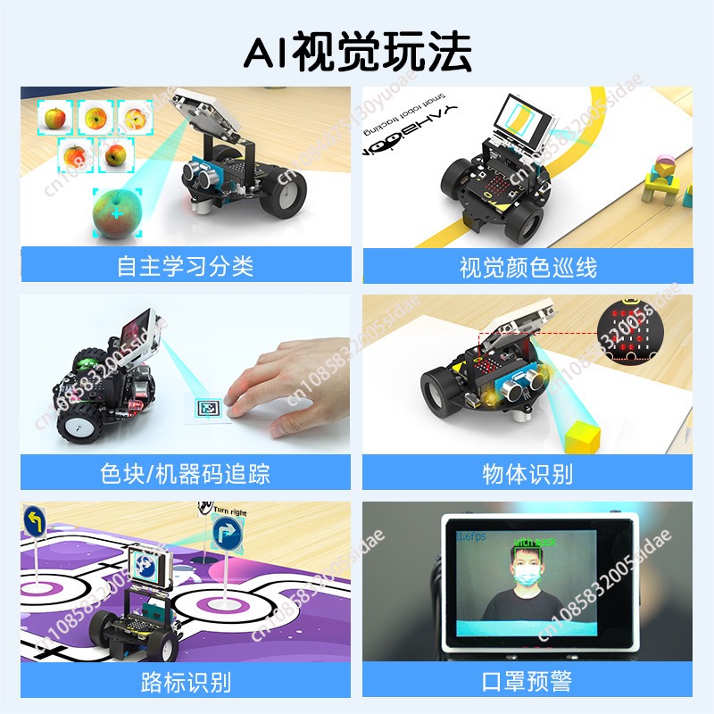 Robô de carro inteligente AI r - Robot Car Kit avaliação e preço