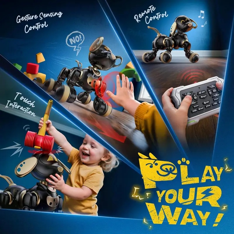 Brinquedo de cachorro robô com - Robot Remote Control avaliação e preço
