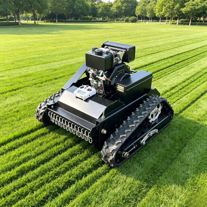 Cortador de grama com lâmina d - Robot Track avaliação e preço