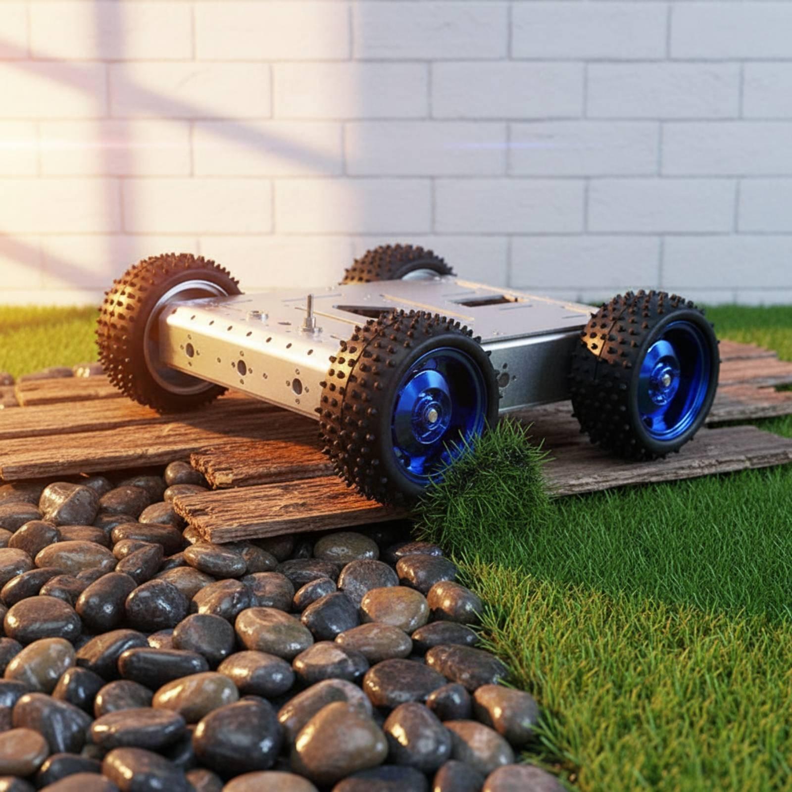 Estrutura inferior de carro in - Robot Chassis avaliação e preço